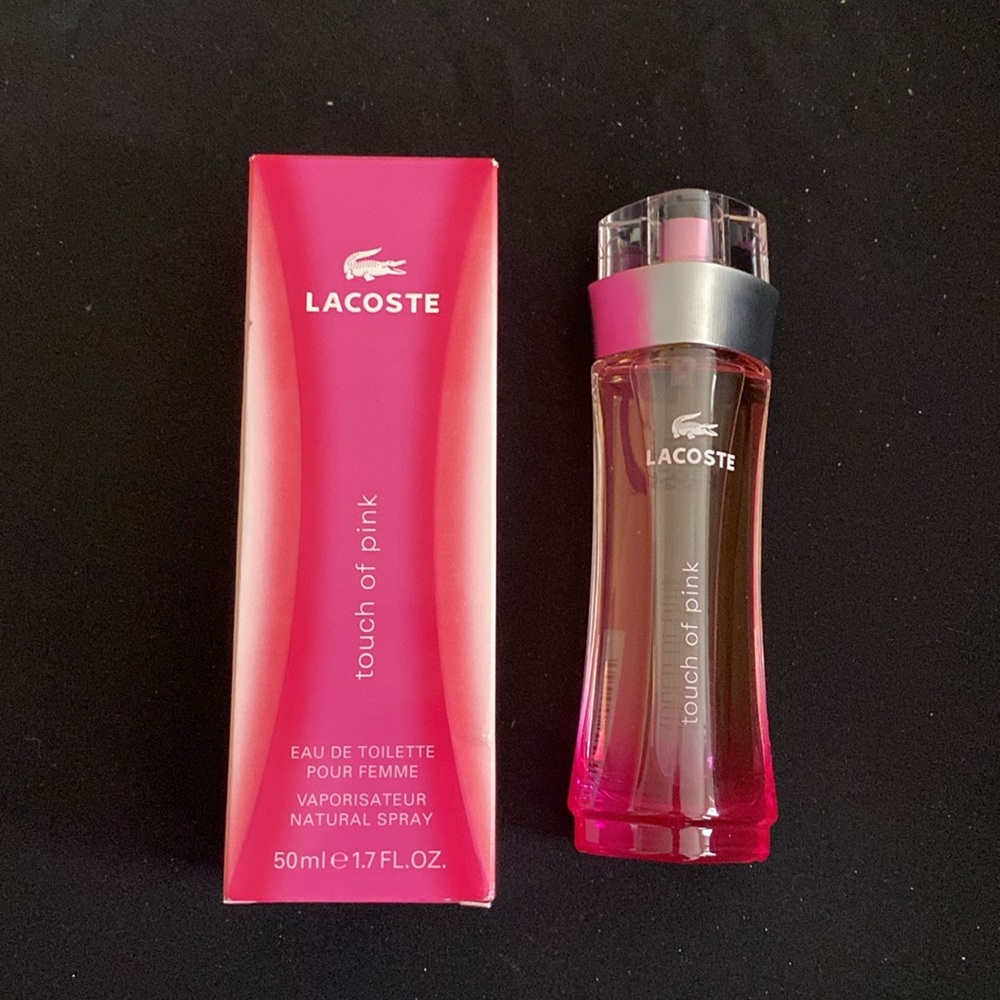 NWOT Lacoste Touch of Pink Eau de Toilette 50ML 1.7 FL OZ